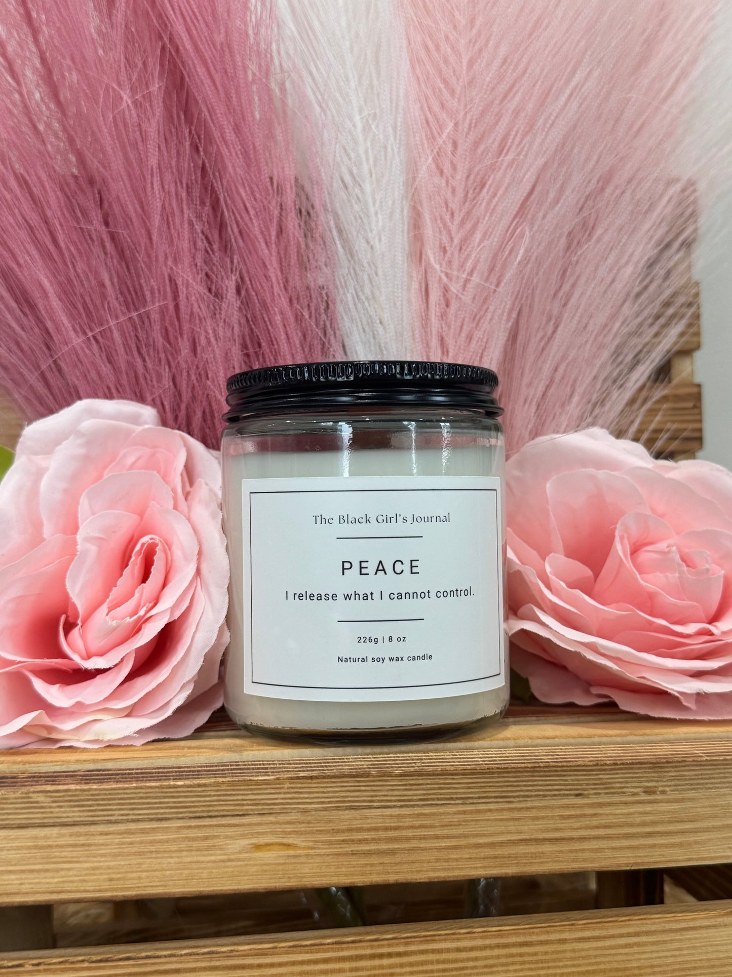 Affirmation Candle: The PEACE Candle