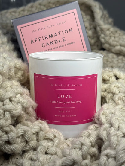 Affirmation Candle: The LOVE Candle