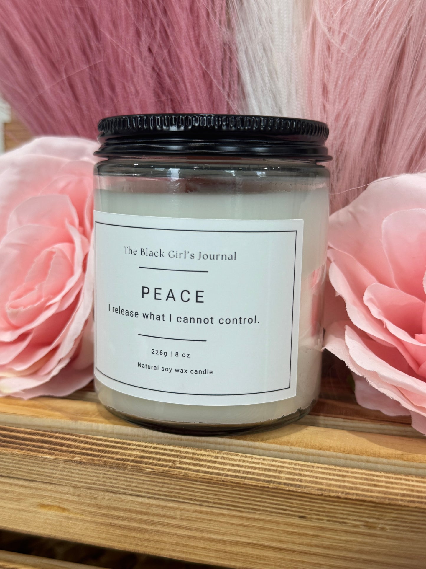 Affirmation Candle: The PEACE Candle