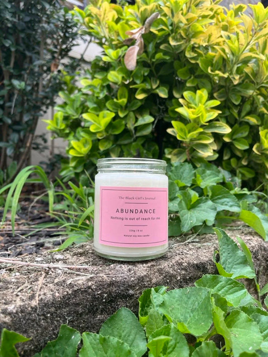 Affirmation Candle: The Abundance Candle