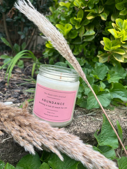 Affirmation Candle: The Abundance Candle
